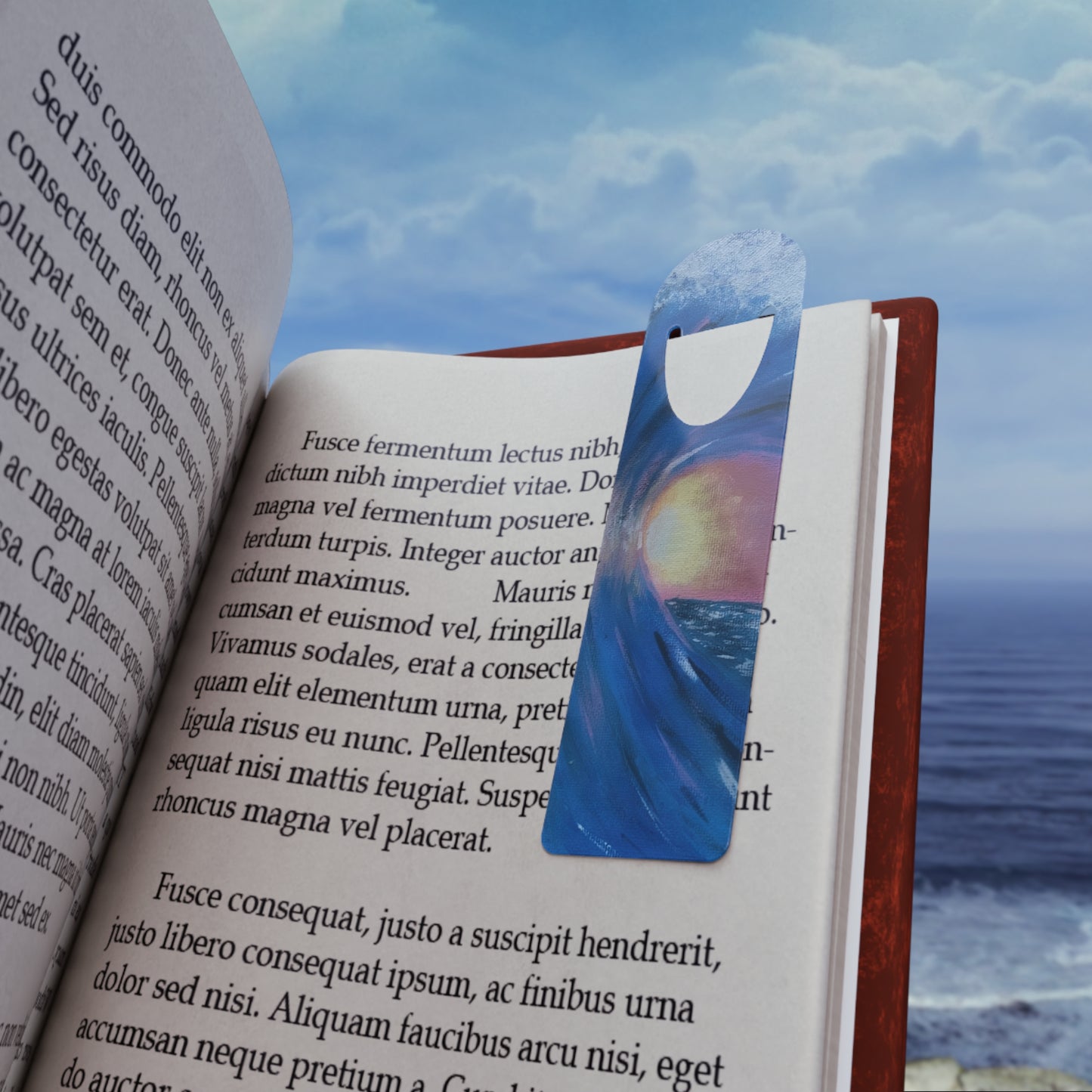 Golden Tides Bookmark